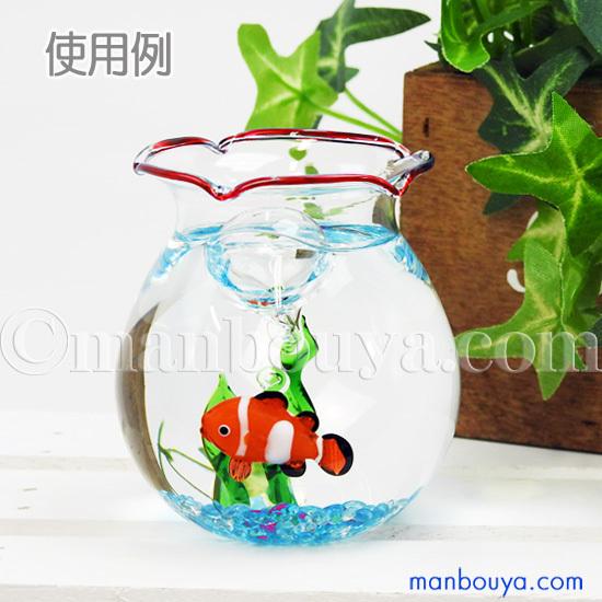 金魚鉢 ガラス おしゃれ インテリア雑貨 かわいい 小型 ちょこっと金魚鉢 直径65mm レッド Pl Fc まんぼう屋ドットコム Yahoo 店 通販 Yahoo ショッピング
