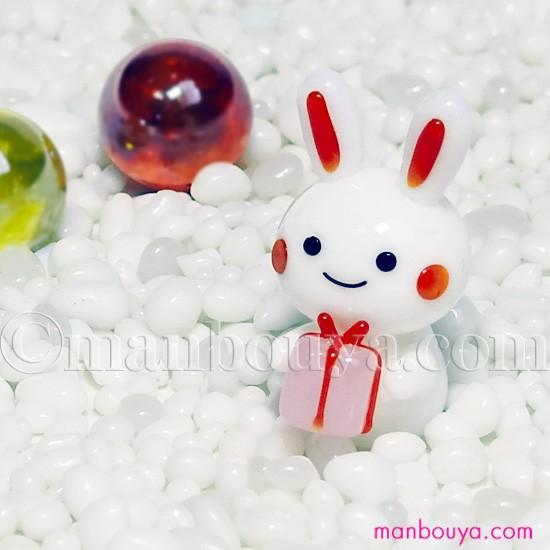 うさぎ 雑貨 ガラス細工 ミニチュア 置物 フォーカート プレゼントウサギ メール便発送可 Pl Fc まんぼう屋ドットコム Yahoo 店 通販 Yahoo ショッピング