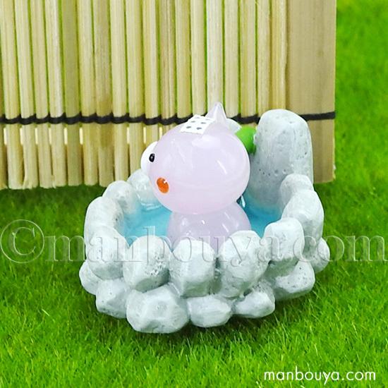 ぽてと　ガラス細工　ミニチュア ブタ 雑貨 ガラス細工 ミニチュア ぶた 置物 フォーカート