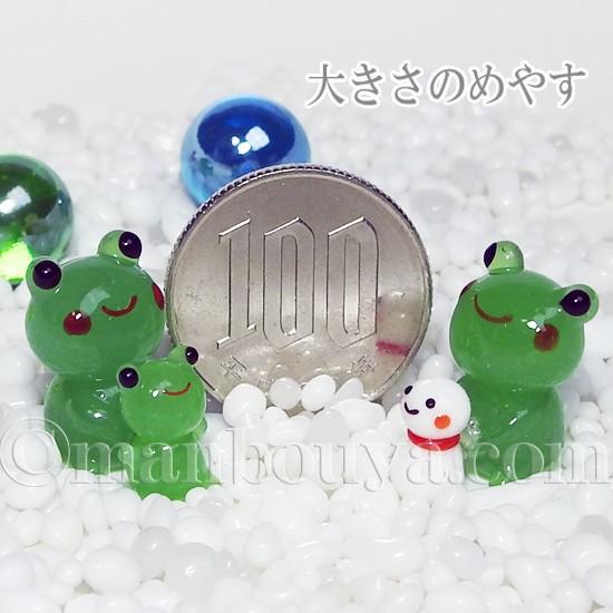 かえる　ガラス細工　ミニチュア ガラス細工 可愛いかえる インテリア雑貨 ミニチュア 置物