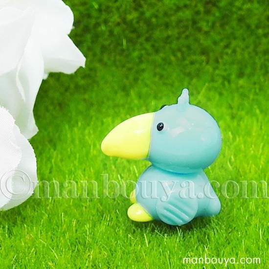 ケビンばやし 置物 動物園 おみやげ ハシビロコウ グッズ ガラス細工 ミニチュア 置物