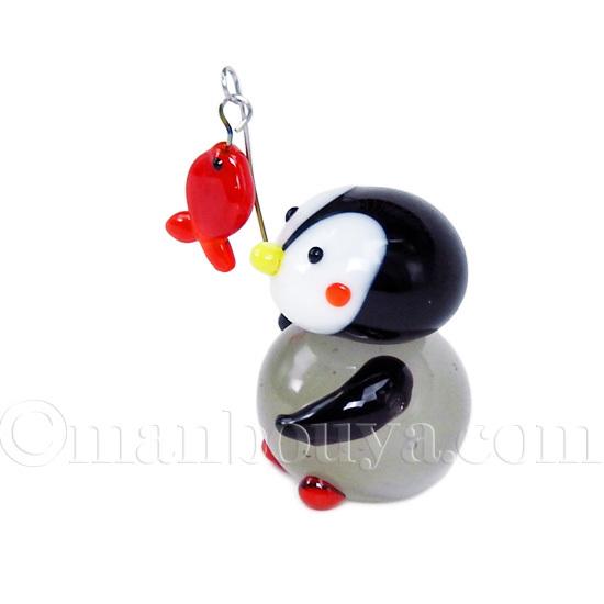 ペンギン グッズ ガラス細工 ミニチュア 雑貨 水族館 お土産 フォーカート 釣りペンギン Pl Fc まんぼう屋ドットコム Yahoo 店 通販 Yahoo ショッピング