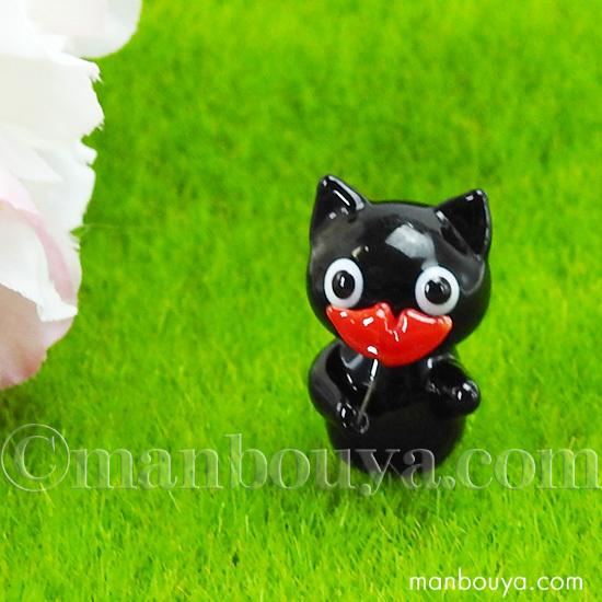 ガラス細工 くろねこ クロネコ 黒猫 黒 猫 ミニチュア その他 33個 黒猫 置物 ネコ ガラス細工 ミニチュア 雑貨 動物 飾りフォー