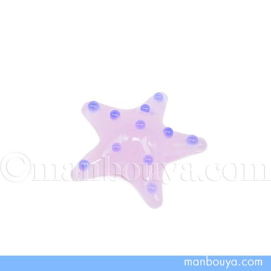 ガラス細工 ミニチュア ヒトデ