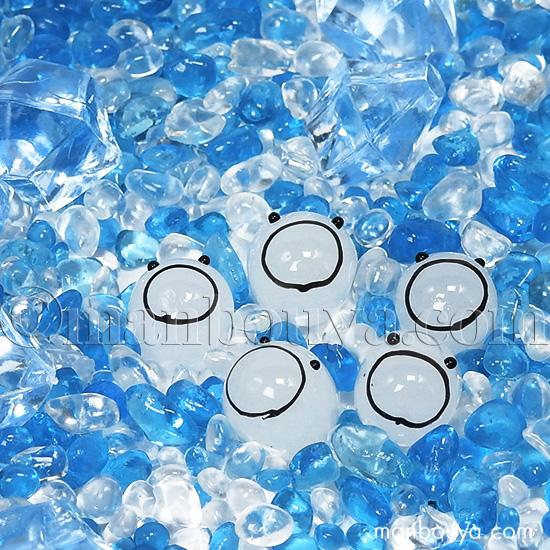 海の生き物 グッズ ミニチュア ガラス細工 雑貨 ホヤの赤ちゃん フォー