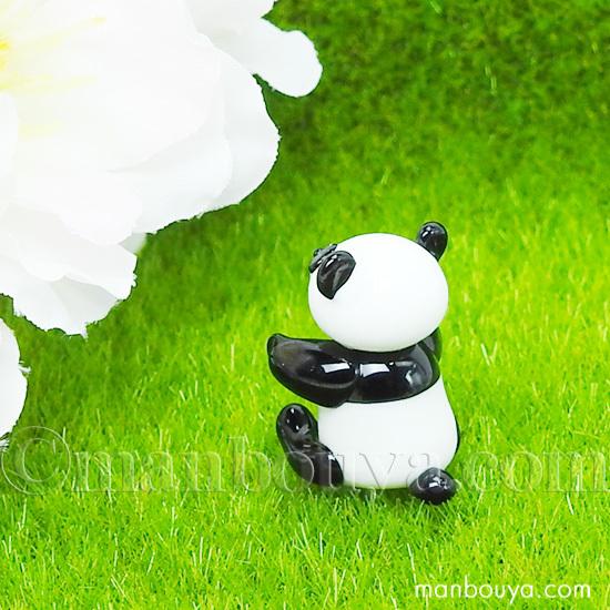 パンダ　ガラス細工トレイ　ガラス工芸品　レア品 パンダ ガラス細工トレイ ガラス工芸品 レア品 - メルカリ