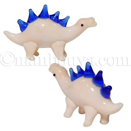 恐竜 グッズ ガラス細工 ミニチュア 雑貨 グラススクエア プチ