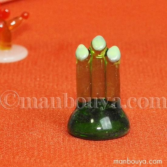 ミニチュア ガラス細工 正月 飾り 門松 グラススクエア プチシリーズ