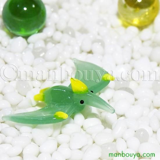 恐竜 グッズ ガラス細工 ミニチュア 雑貨 グラススクエア プチシリーズ