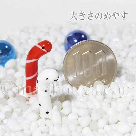 チンアナゴ グッズ ミニチュア ガラス細工 水族館 グラススクエア プチ