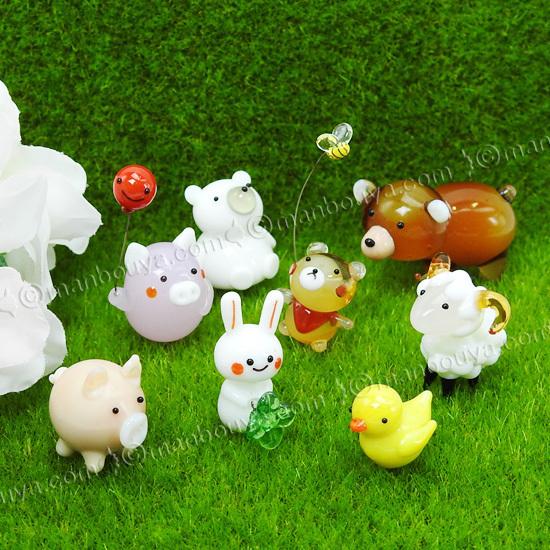 まるもち⑅︎◡̈︎*　ガラス細工　ミニチュア Yahoo!オークション - ミニチュアガラス細工 ニワトリっち