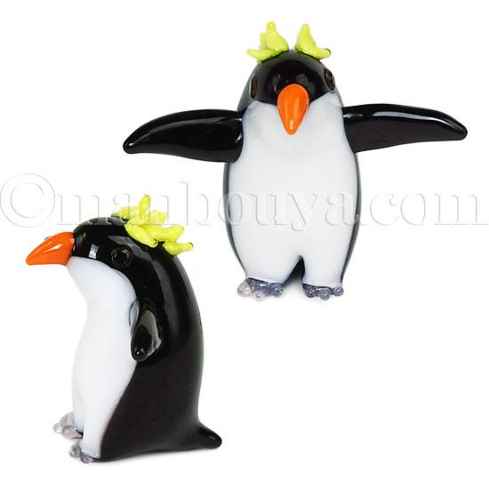 ペンギン グッズ ガラス細工 ミニチュア 雑貨 水族館 グラス