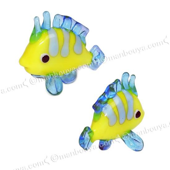 魚 グッズ ガラス細工 ミニチュア 雑貨 水族館 グラススクエア