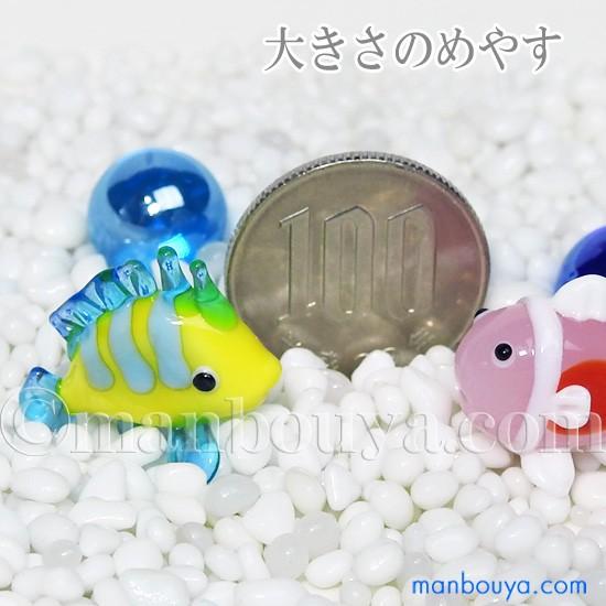 魚 グッズ ガラス細工 ミニチュア 雑貨 水族館 グラススクエア