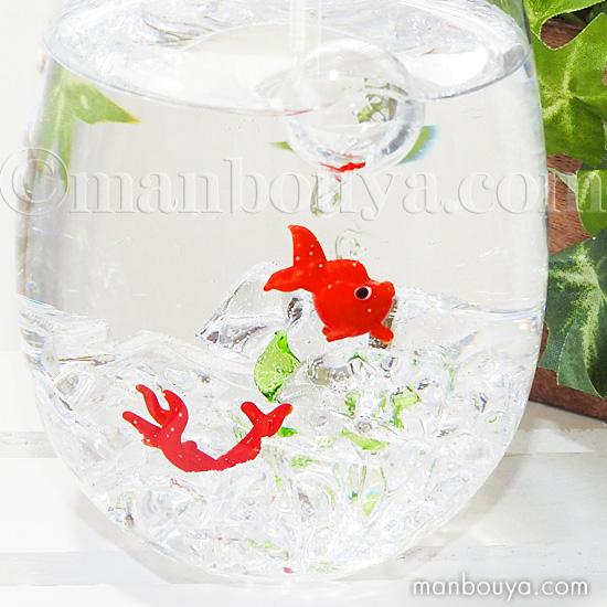 浮き玉 ガラス細工 金魚 インテリア 雑貨 フロート 浮き球 キンギョ リュウキン レッド 朱色 メール便発送可 Pl K32 O まんぼう屋ドットコム Yahoo 店 通販 Yahoo ショッピング