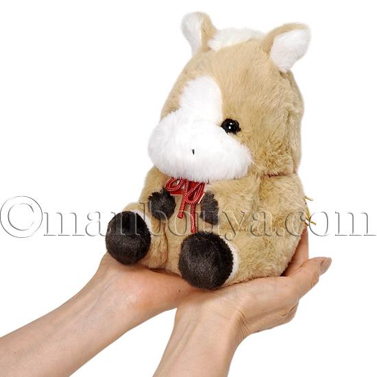 2026 干支 ぬいぐるみ 三英貿易 かわいい 馬 うま 午 ぽにまる 20cm