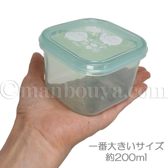 シマエナガ グッズ 保存容器 フードコンテナ 食品 ストッカー 7個