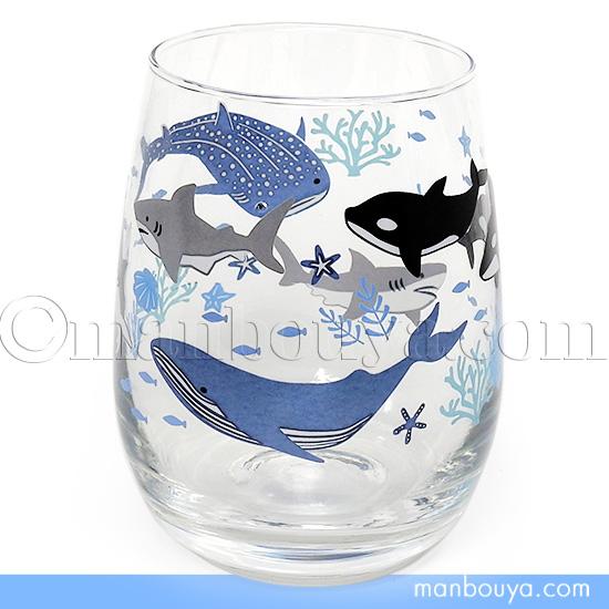 水族館 グッズ 食器 かわいい グラス ガラスコップ シーナカーサ 腰丸