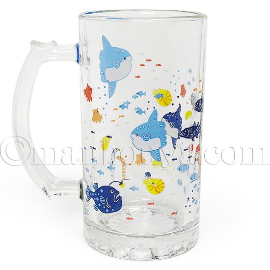 水族館 グッズ 食器 かわいい グラス ビアジョッキ 深海 シーナカーサ