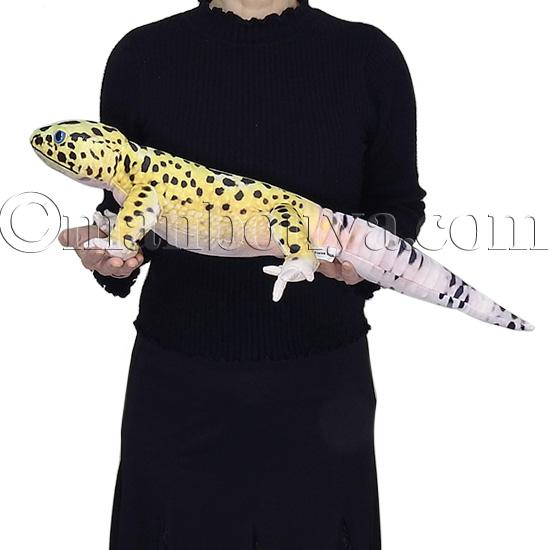リアル ヒョウモントカゲモドキ ぬいぐるみ ヤモリ 大きい エスワン