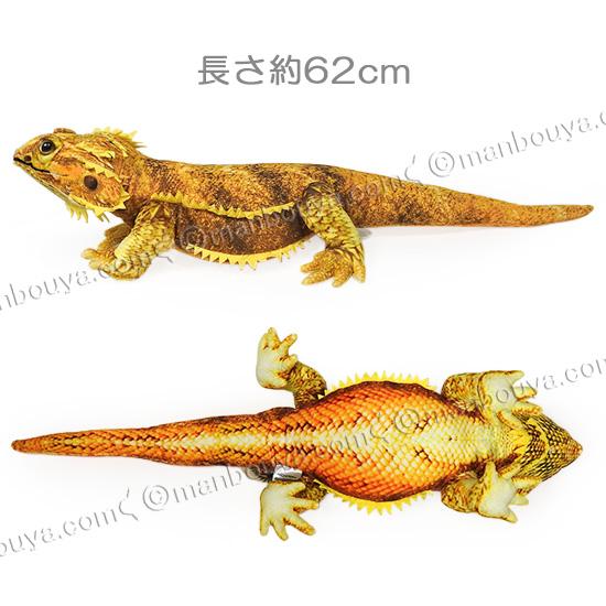 フトアゴヒゲトカゲ ぬいぐるみ リアル 爬虫類 大きい エスワントイズ
