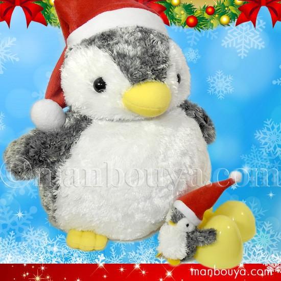 ぬいぐるみ ペンギン グッズ クリスマス プレゼント オーロラ Aurora 親子ペンギン サンタ帽子 28cm St xmas まんぼう屋ドットコム Yahoo 店 通販 Yahoo ショッピング