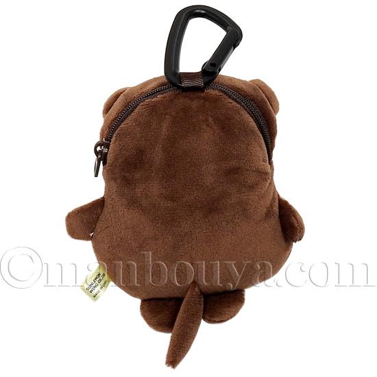 カワウソ ぬいぐるみ ポーチ 小物入れ コインパース サンレモン