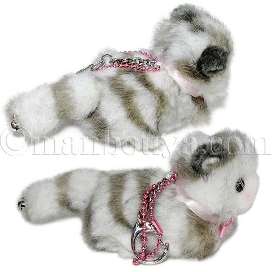 猫 ぬいぐるみ ネコ たけのこ TAKENOKO バンビーノキャット キー