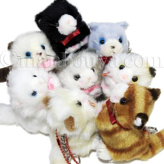 猫 ぬいぐるみ ネコ たけのこ TAKENOKO バンビーノキャット キー