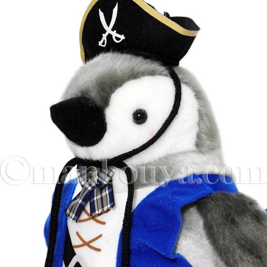 海賊 コスプレ ペンギン ぬいぐるみ たけのこ ペンギンs 17cm リボン青 海賊なりきり隊 まんぼう屋ドットコム Tk Kai まんぼう屋ドットコム Yahoo 店 通販 Yahoo ショッピング