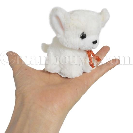 クリスマス ぬいぐるみ 犬 TAKENOKO たけのこ チワワ アイボリー