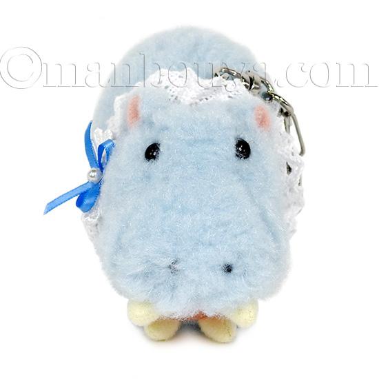 かわいい カバ ぬいぐるみ ブルー たけのこ TAKENOKO JOYFUL MATES