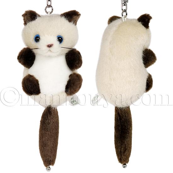 バッグチャーム 猫 ぬいぐるみ たけのこ TAKENOKO JOYFUL MATES