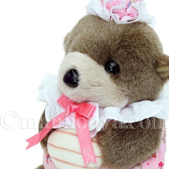 レトロ ぬいぐるみ 動物 ラッコ たけのこ TAKENOKO プチぶらんで レトロ ぬいぐるみ 動物 ラッコ たけのこ TAKENOKO プチぶらんで