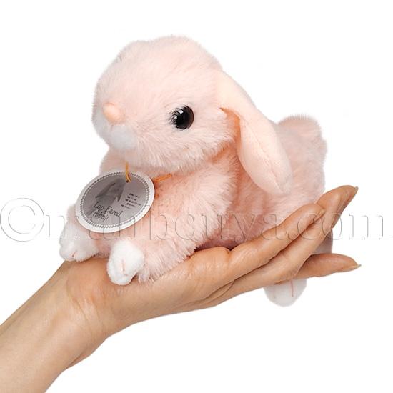 垂れ耳うさぎ ぬいぐるみ ふわふわ テイクオフ マロン ロップイヤー