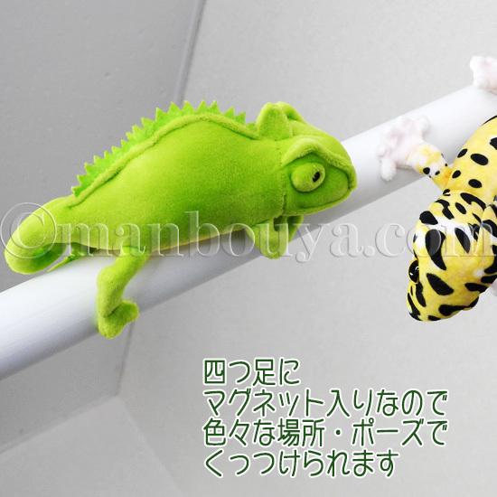 カメレオン ぬいぐるみ 爬虫類 マグネット テイクオフ takeoff
