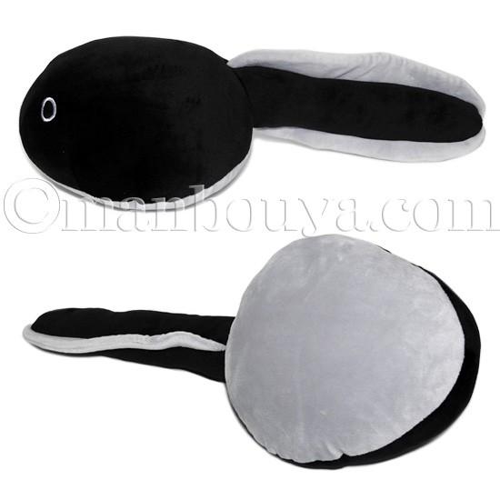 オタマジャクシのぬいぐるみ カエル グッズ 雑貨 Tst ふわふわおたまじゃくし ブラック 45cm Tst St022 まんぼう屋ドットコム Yahoo 店 通販 Yahoo ショッピング