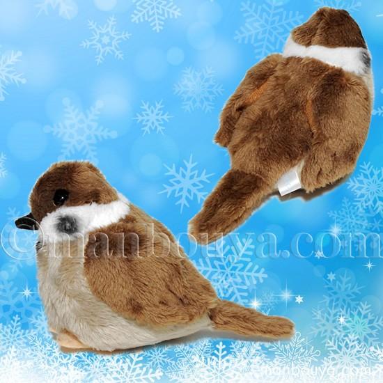 3 Off スズメ ぬいぐるみ 野鳥 クリスマス プレゼント 2羽のふっくらすずめとネストセット Tst Toriset5 まんぼう屋ドットコム Yahoo 店 通販 Yahoo ショッピング
