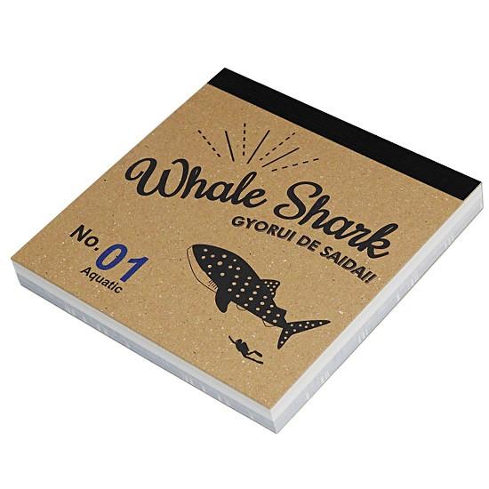 サメ グッズ 雑貨 水族館 文房具 メモ帳 ワールド商事 アクアチック