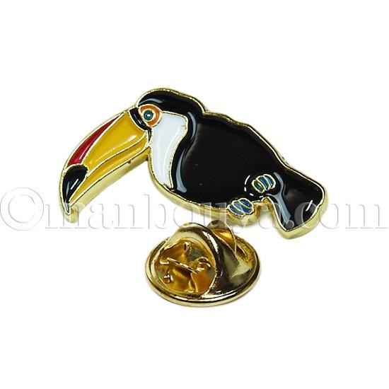 オオハシ グッズ ピンズ ピンバッジ 鳥 ワールド商事 ピンバッヂ