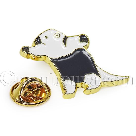 ミナミコアリクイ グッズ ピンバッジ アクセサリー 動物園 おみやげ