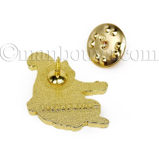 ワオキツネザル グッズ ピンバッジ アクセサリー 動物園 おみやげ