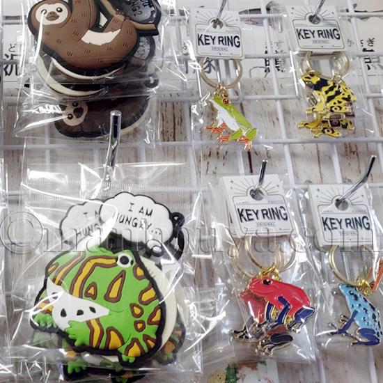 フクロウ グッズ ふくろう 雑貨 ラバーキーホルダー 鳥 キーリング