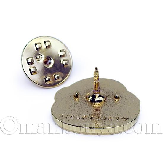 シマエナガ グッズ ピンバッジ アクセサリー 鳥 ピンバッヂ