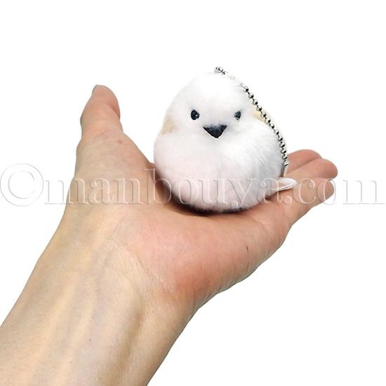 シマエナガ ぬいぐるみ 小鳥 吉徳 りくのなかまたち マスコット ボール