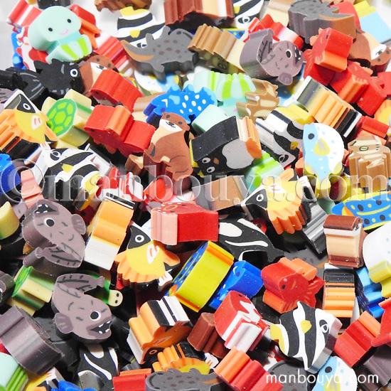 チンアナゴ グッズ 水族館 お土産 プチボトルパラダイス ミニ消しゴム