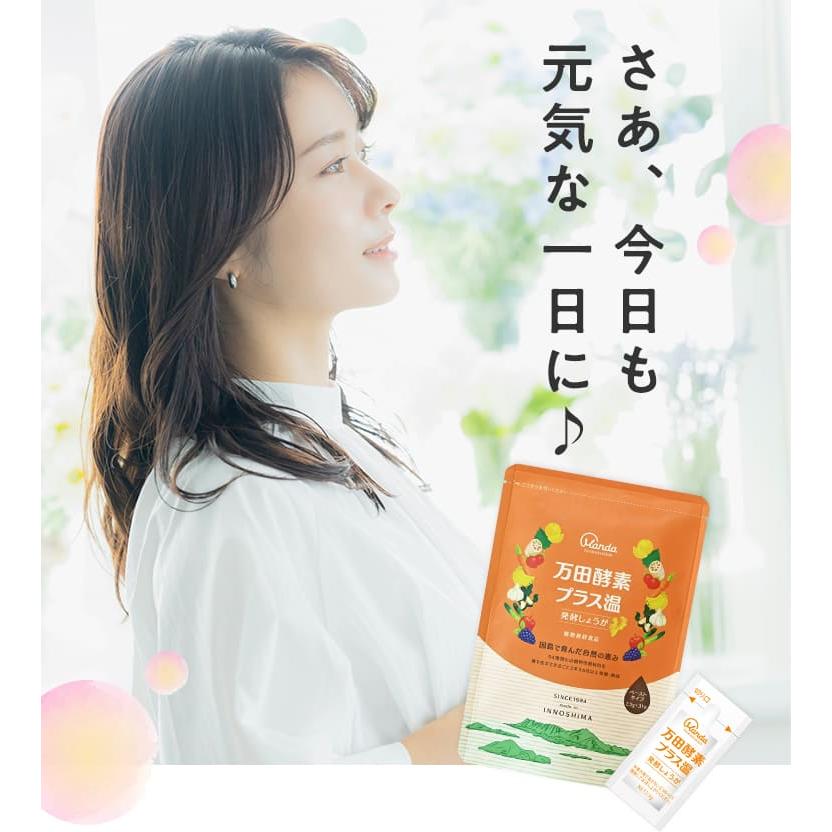 万田酵素 万田酵素ペースト 公式 プラス温 発酵 しょうが （ 分包