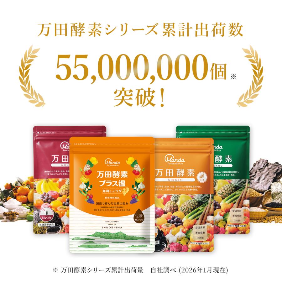 万田酵素 ペースト 公式 ジンジャー ペーストタイプ 分包 約1ヶ月分