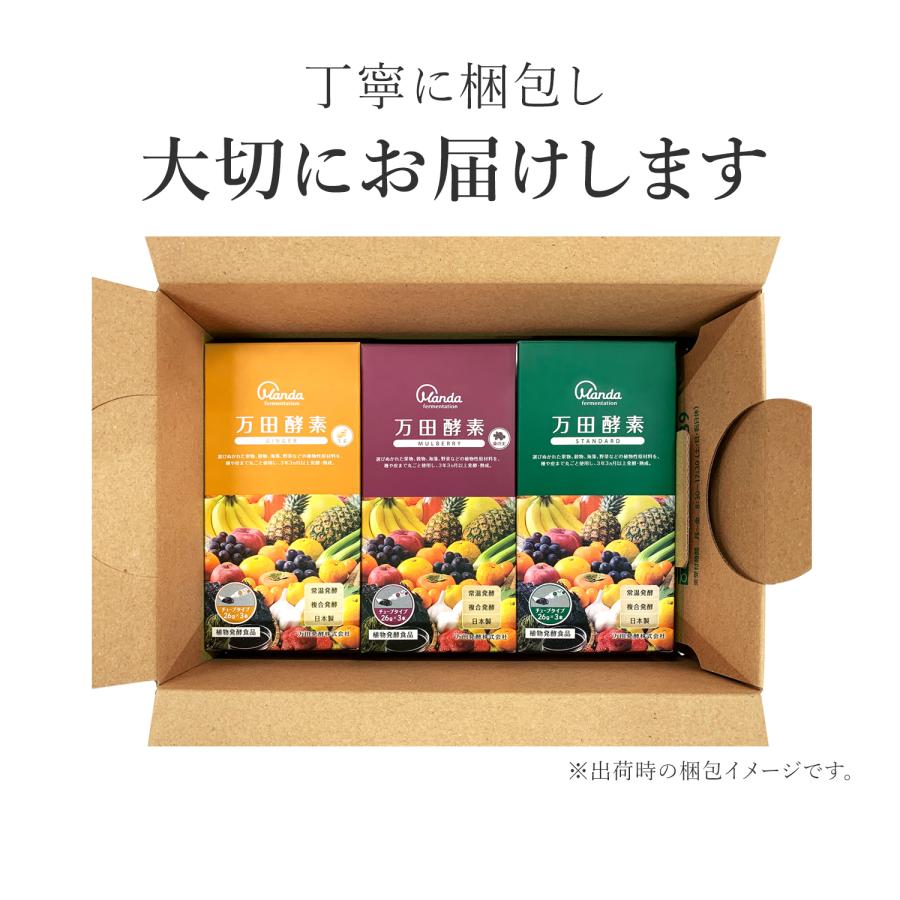 万田酵素 スタンダード チューブ タイプ 3本 約1ヶ月分 万田 酵素
