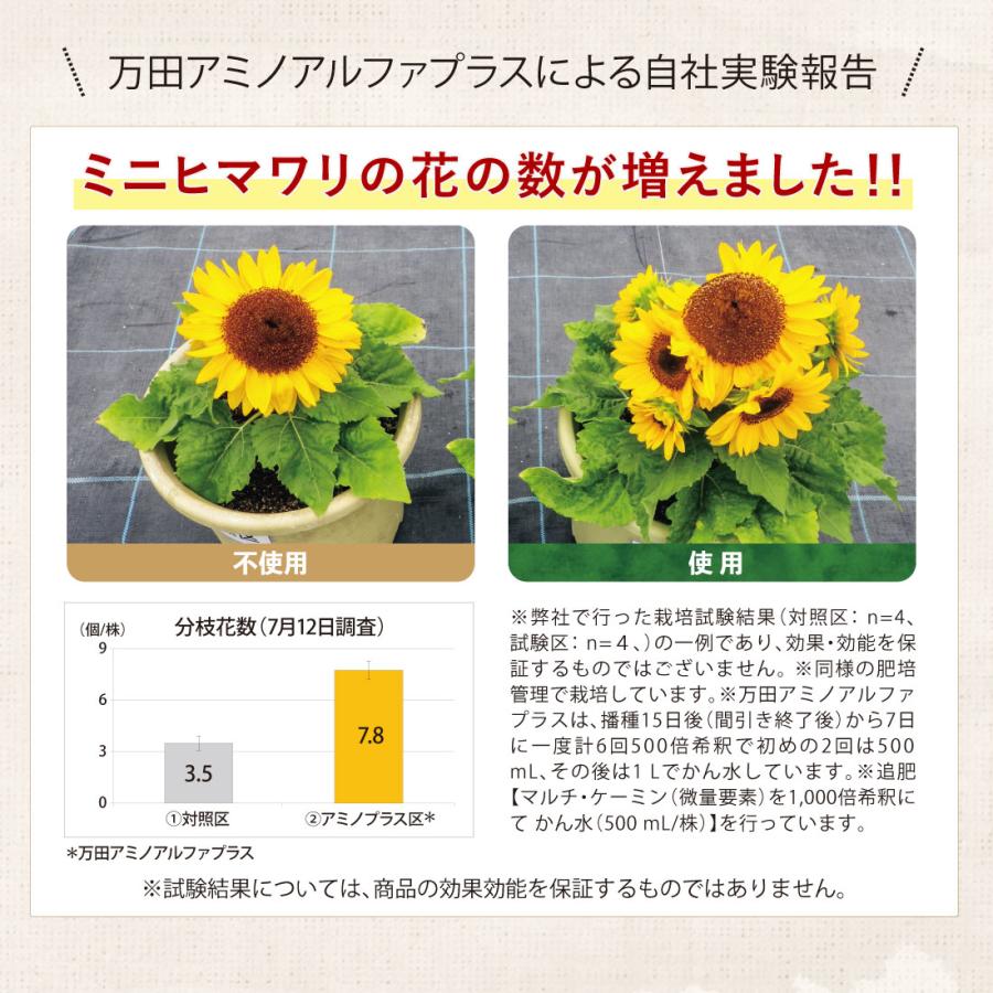 万田酵素 肥料 万田アミノアルファプラス 1L 花 ガーデニング 公式 